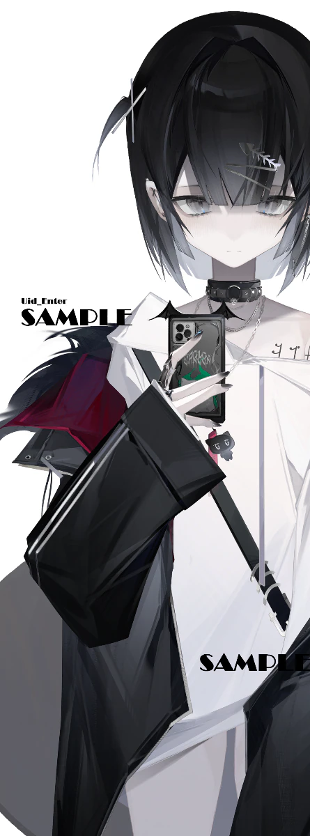 碳灰 · Live2D 立绘